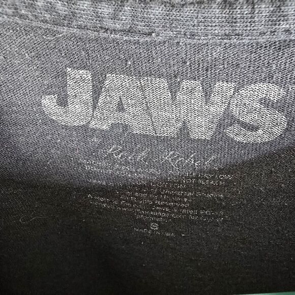 Jaws By Rock Rebel Short Sleeve Frontside Graphic Tee Small - Picture 5 of 5